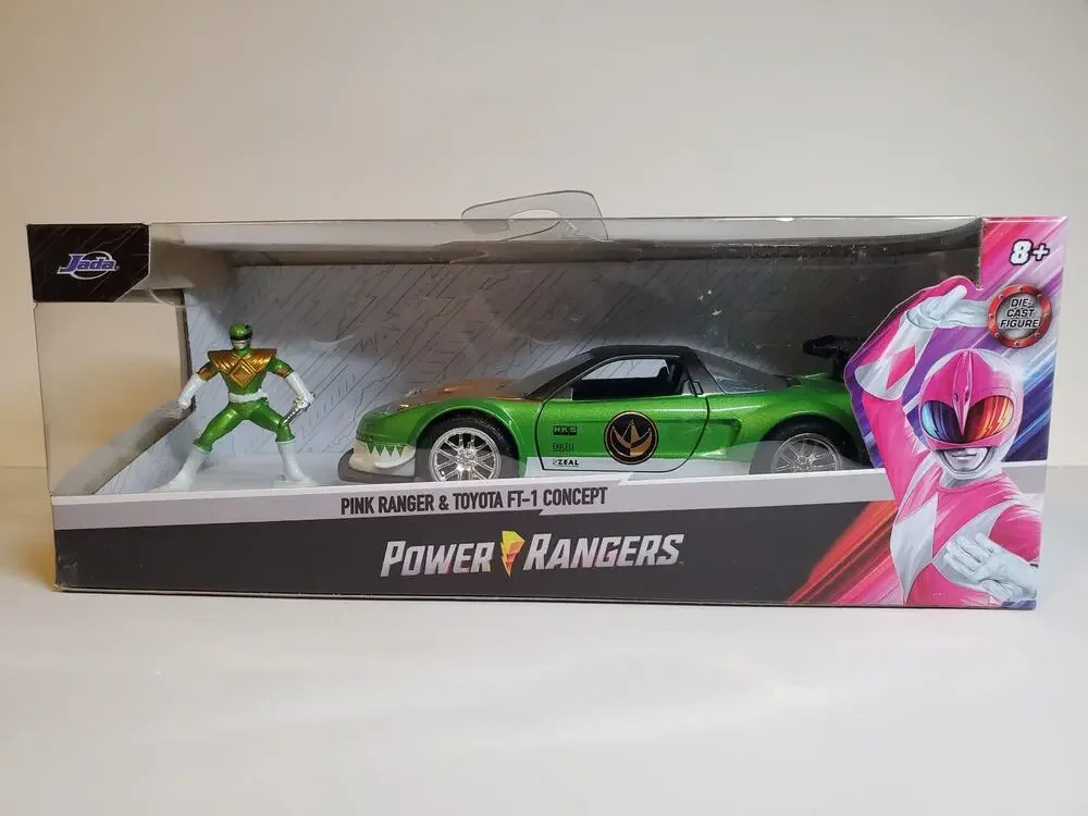 Power Rangers - Green Ranger and 2002 Honda NSX Type-R Japan Spec by Jada